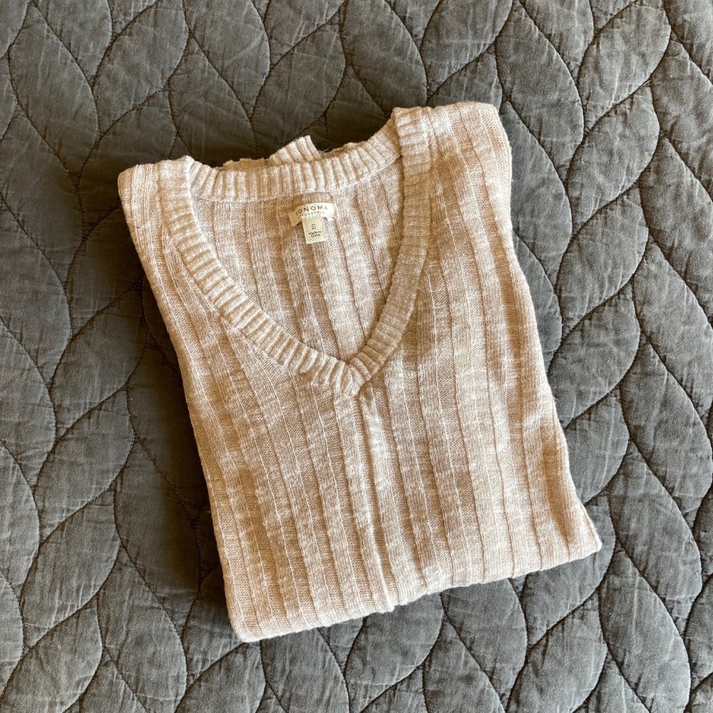 Cream sweater